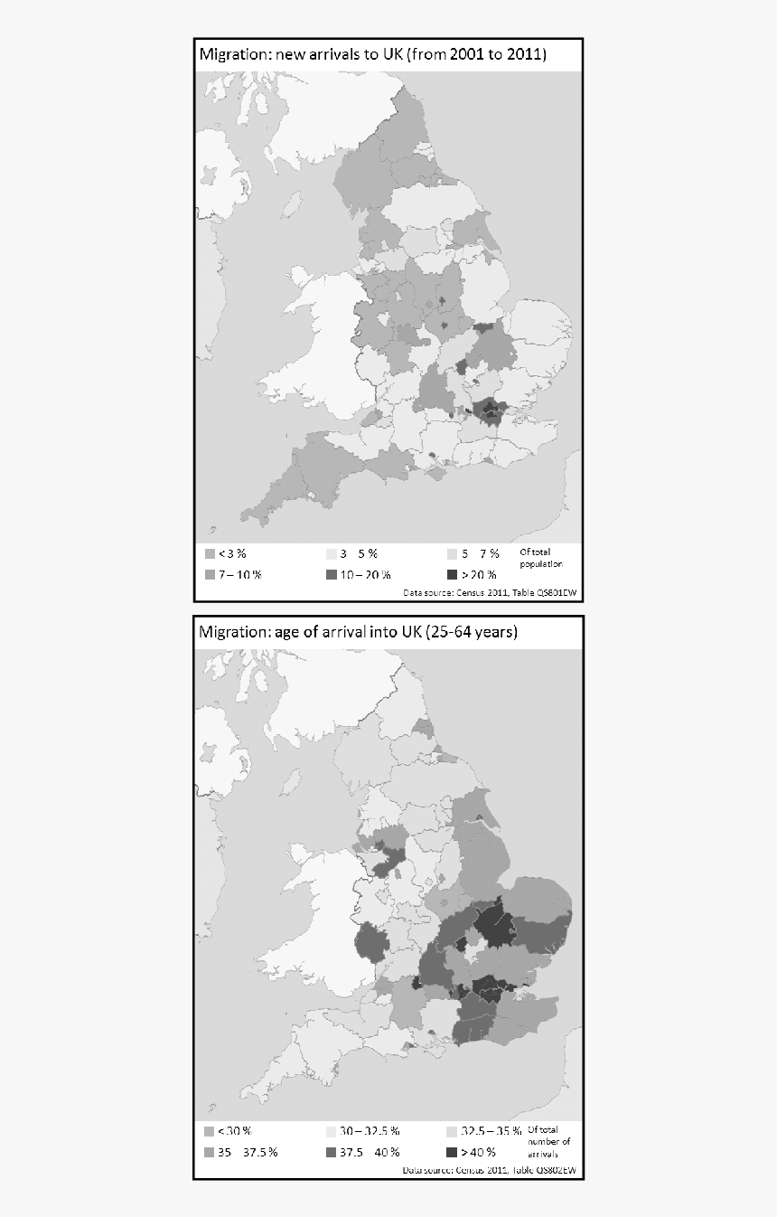 England Map, HD Png Download, Free Download