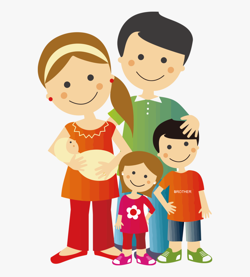 Transparent Family Day People Cartoon Child For Happy - Happy Family Family Cartoon, HD Png Download, Free Download