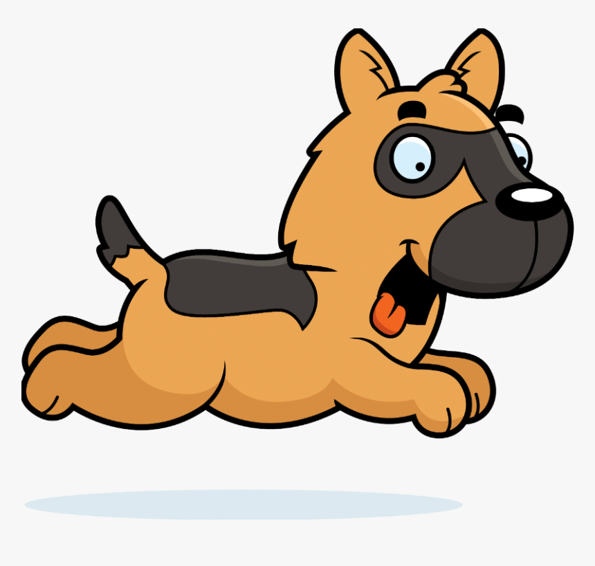 Cartoon German Shepherd Png Clipart, Transparent Png, Free Download