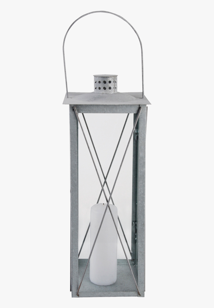Old Zinc Lantern 50cm - Fehér Viharlámpa, HD Png Download, Free Download
