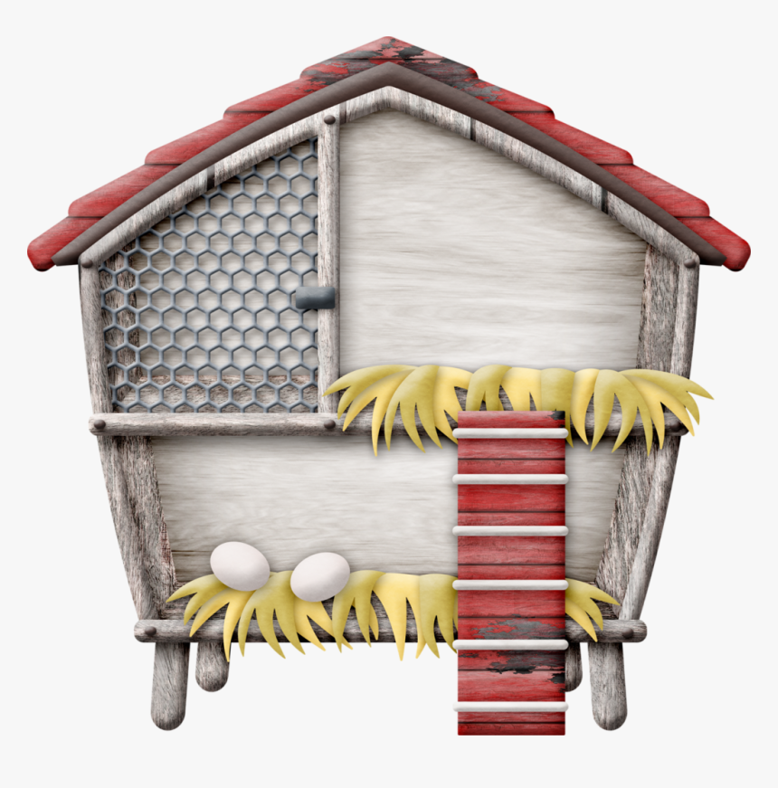 Clipart Hen House Image Freeuse Library Chookhouse - Clip Art Hen House, HD Png Download, Free Download