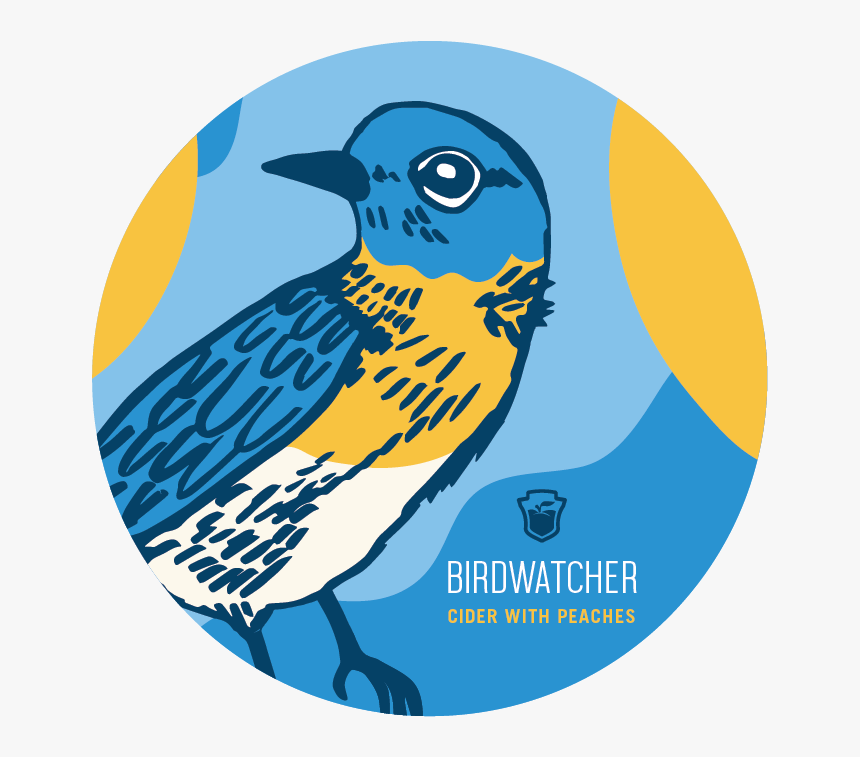 Ploughman Bluebird Day Label - Mountain Bluebird, HD Png Download, Free Download