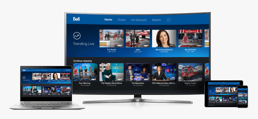 My Bell Tv, HD Png Download, Free Download