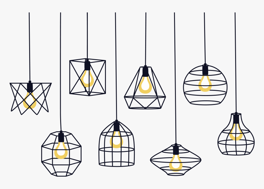 Geometric Lamps, HD Png Download, Free Download