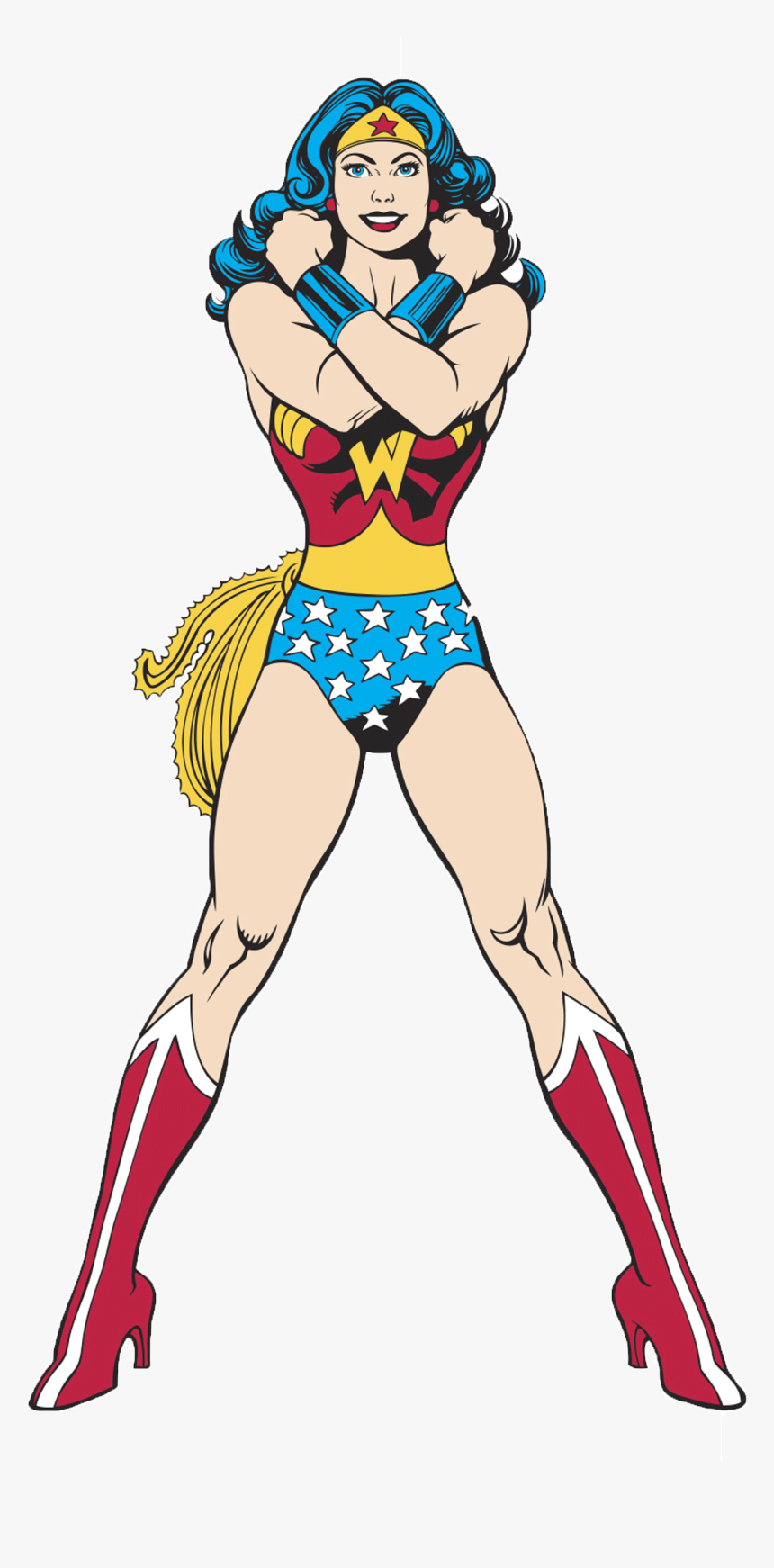 Wonder Woman Classic , Png Download - Original Wonder Woman Comic, Transparent Png, Free Download