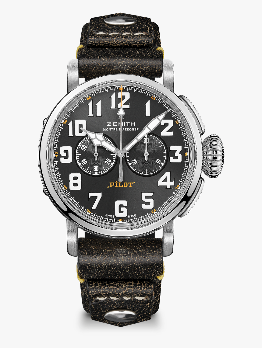 Pilot Type 20 Chronograph Rescue - Zenith Pilot Type 20 Rescue, HD Png Download, Free Download
