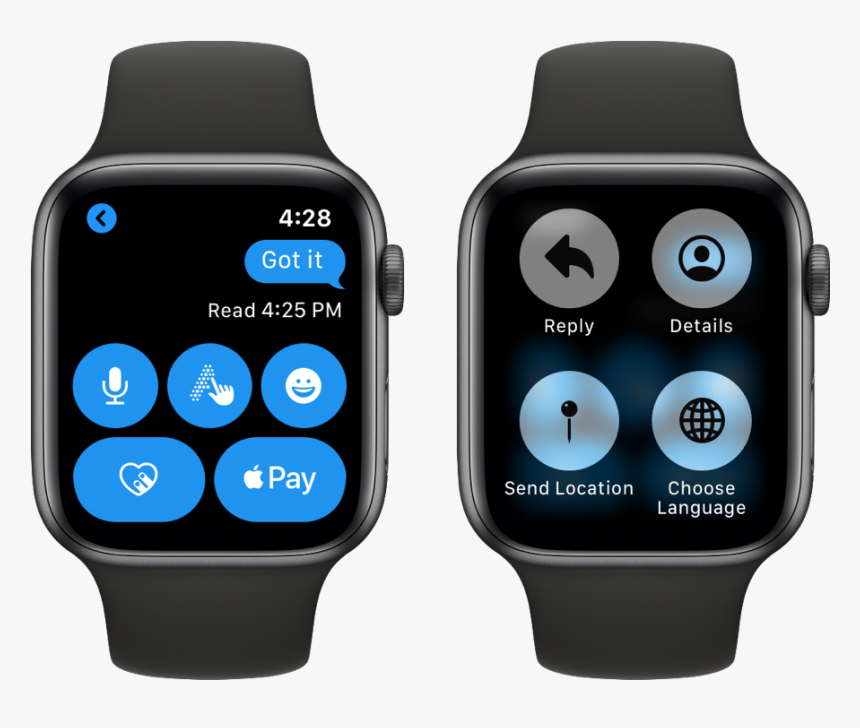 Share Your Location Using Apple Watch - Watch Os 6 Faces, HD Png Download, Free Download