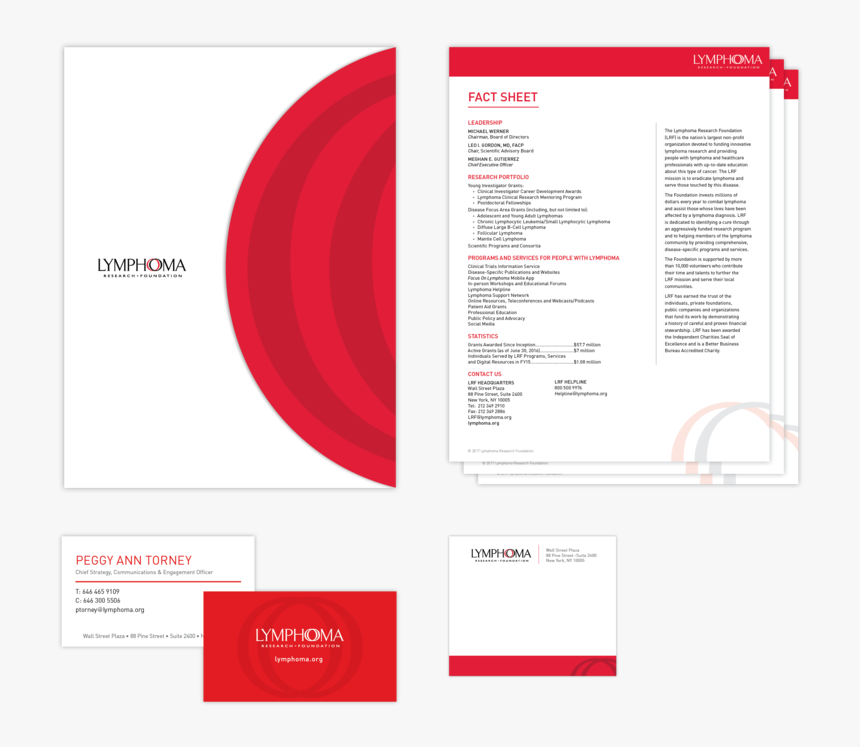 Lymphoma Stationery - Brochure, HD Png Download, Free Download