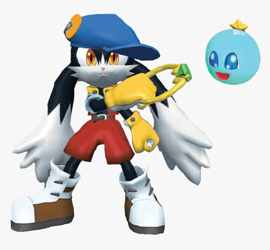 3d Character Artwork For Klonoa And Huepow From Klonoa - Klonoa, HD Png Download, Free Download