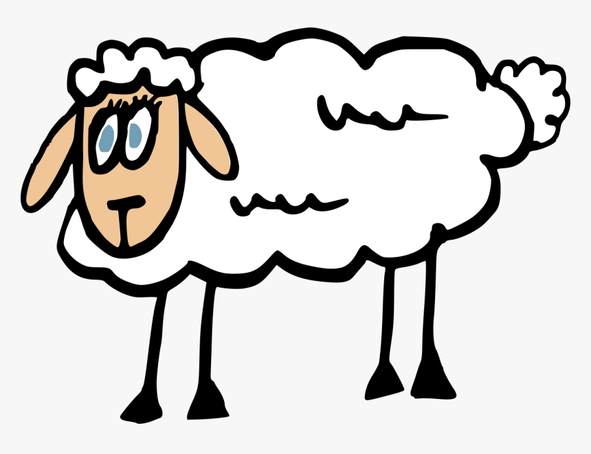 Cartoon Sheep 7 - Cartoon, HD Png Download, Free Download