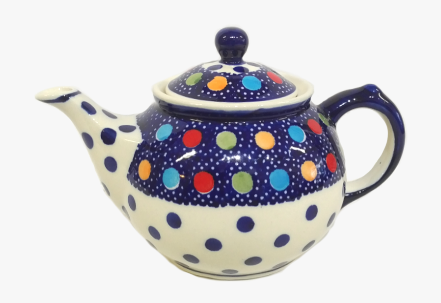 Morning Teapot In Fun Dots Pattern - Teapot, HD Png Download, Free Download