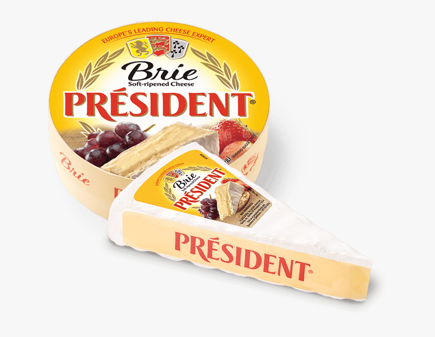 Transparent Cheese Clipart Png - President Soft Ripened Brie Cheese, Png Download, Free Download