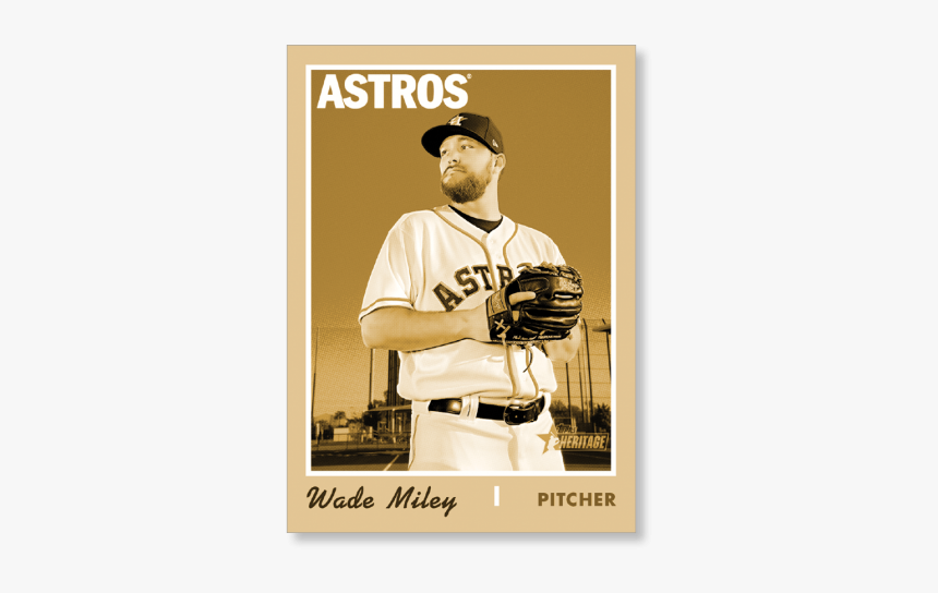 Wade Miley 2019 Heritage High Number Base Cards Poster - Baseball Player, HD Png Download, Free Download