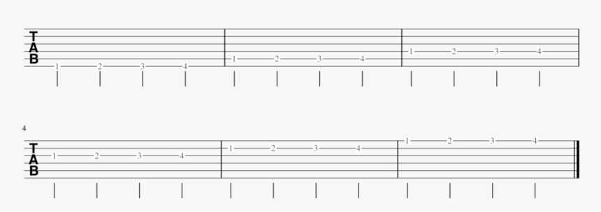Spider Exercise For Guitar - Sheet Music, HD Png Download, Free Download