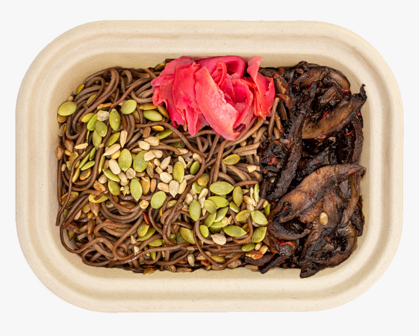 Sesame Soba With Roasted Mushrooms, HD Png Download, Free Download