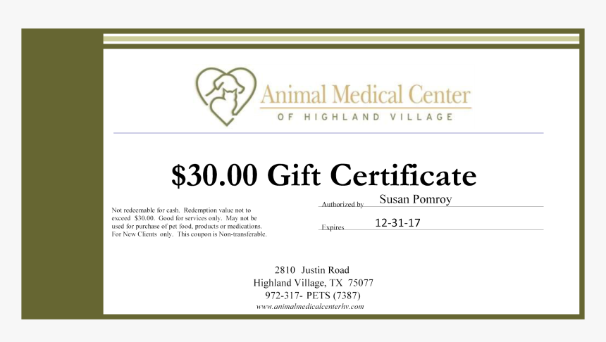 Veterinary Health Certificate Template , Png Download - Synergy Credit Union, Transparent Png, Free Download