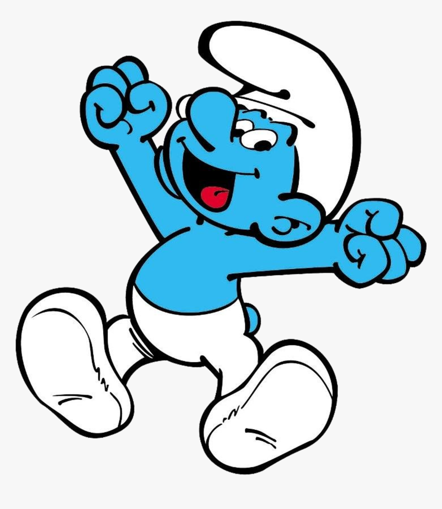 Marcos Gratis Para Fotos - Cartoon Smurf Png, Transparent Png, Free Download