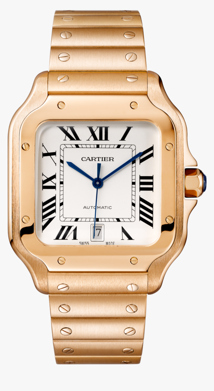 Cartier Gold Mens Watch, HD Png Download, Free Download