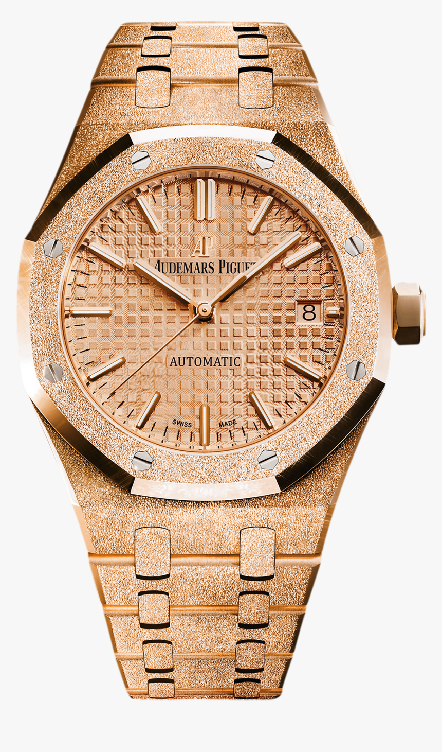 Audemars Piguet Frosted Gold, HD Png Download, Free Download