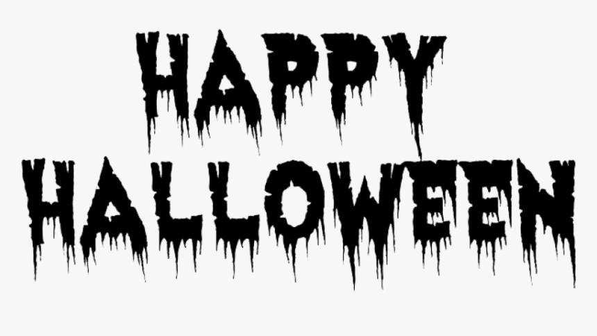 Free Png Download Happy Halloween Transparent Background - Happy Halloween Text Png, Png Download, Free Download