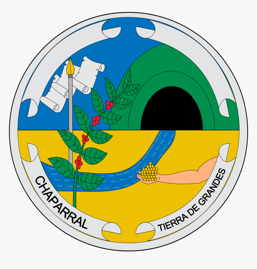 Escudo De Chaparral - Escudo De Chaparral Tolima, HD Png Download, Free Download