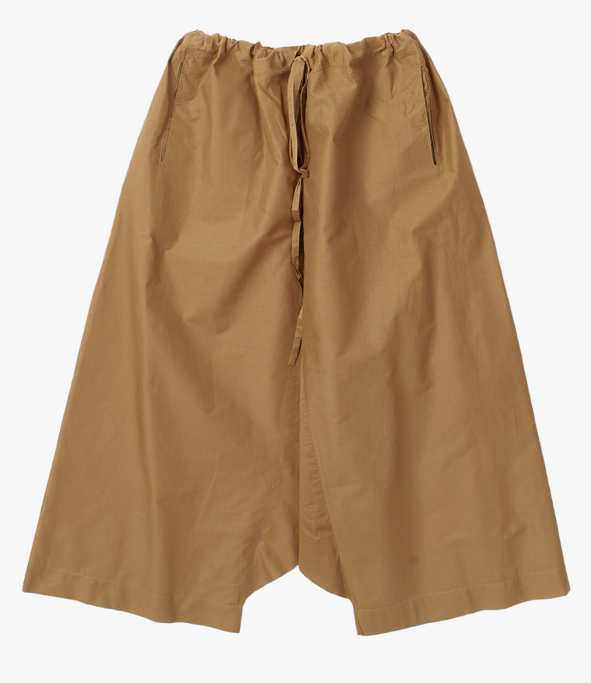 Brown Drawstring Trousers - Miniskirt, HD Png Download, Free Download