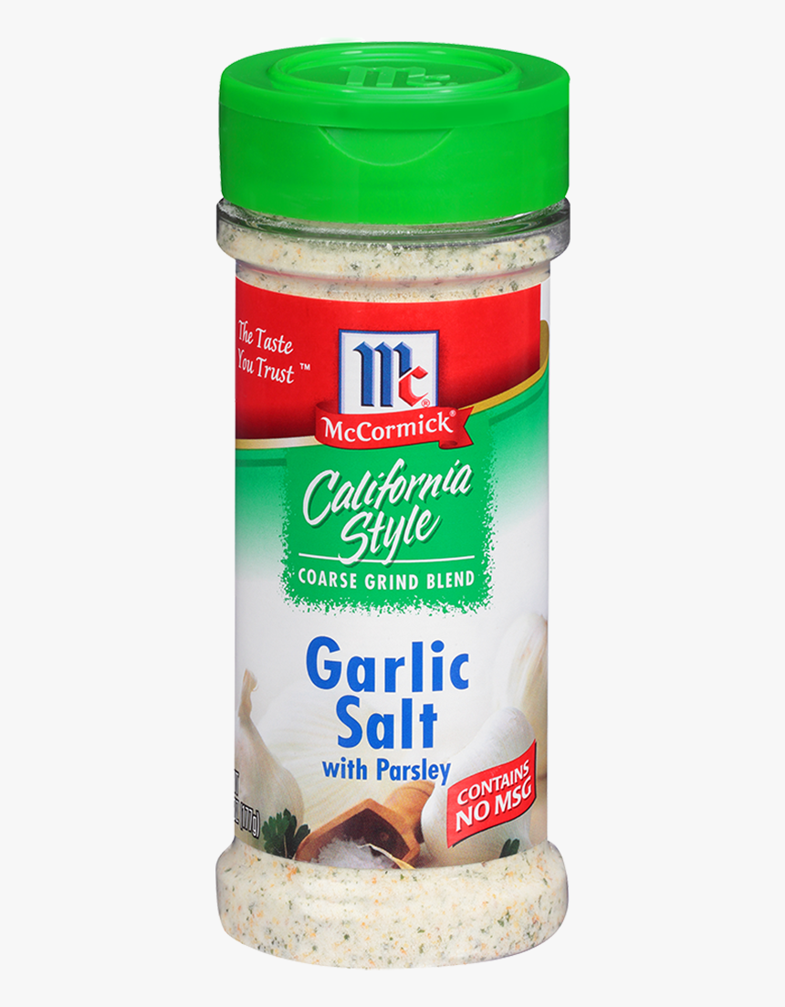 California Style Garlic Salt With Parsley - Garlic Salt California Style, HD Png Download, Free Download