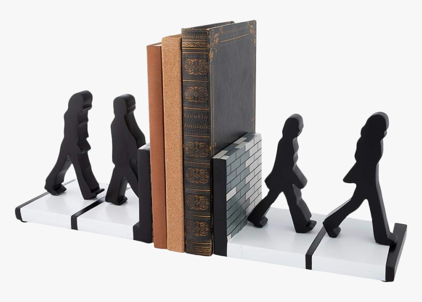 Abbey Road Silhouettes Sculpted Resin Bookends - Beatles Abbey Road, HD Png Download, Free Download