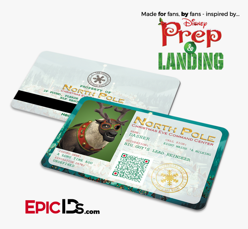 Prep And Landing Inspired "dasher - Tiny Prep And Landing, HD Png Download, Free Download