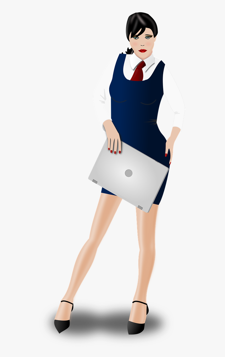 Entrepreneur Notebook Woman Free Photo - Girl, HD Png Download, Free Download