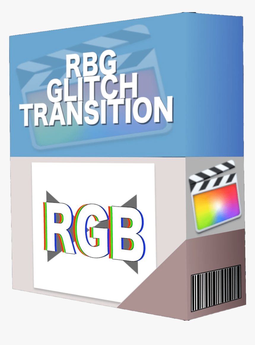 Rbg Glitch Transition - Graphic Design, HD Png Download, Free Download