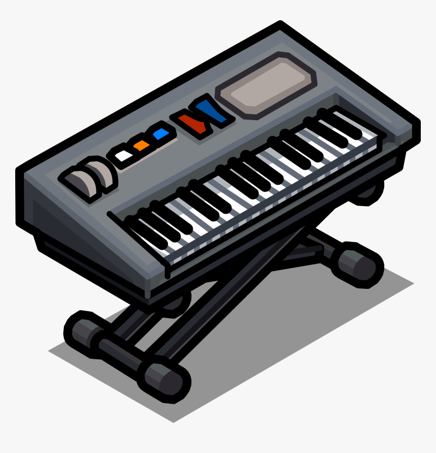 Club Penguin Wiki - Musical Keyboard, HD Png Download, Free Download