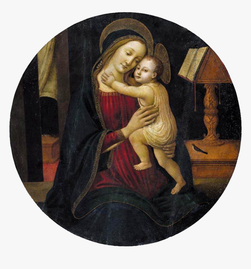 Arcangelo Di Jacopo Del Sellaio Virgen Con Niño - Arcangelo Di Jacopo Del Sellaio, HD Png Download, Free Download