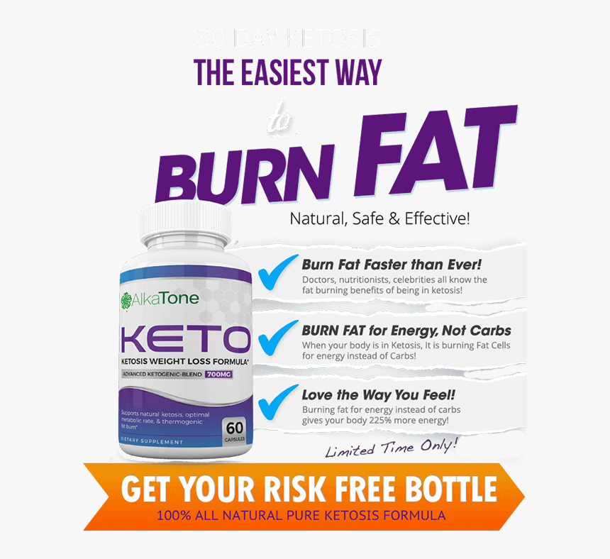 Keto Advanced Fat Burner, HD Png Download, Free Download