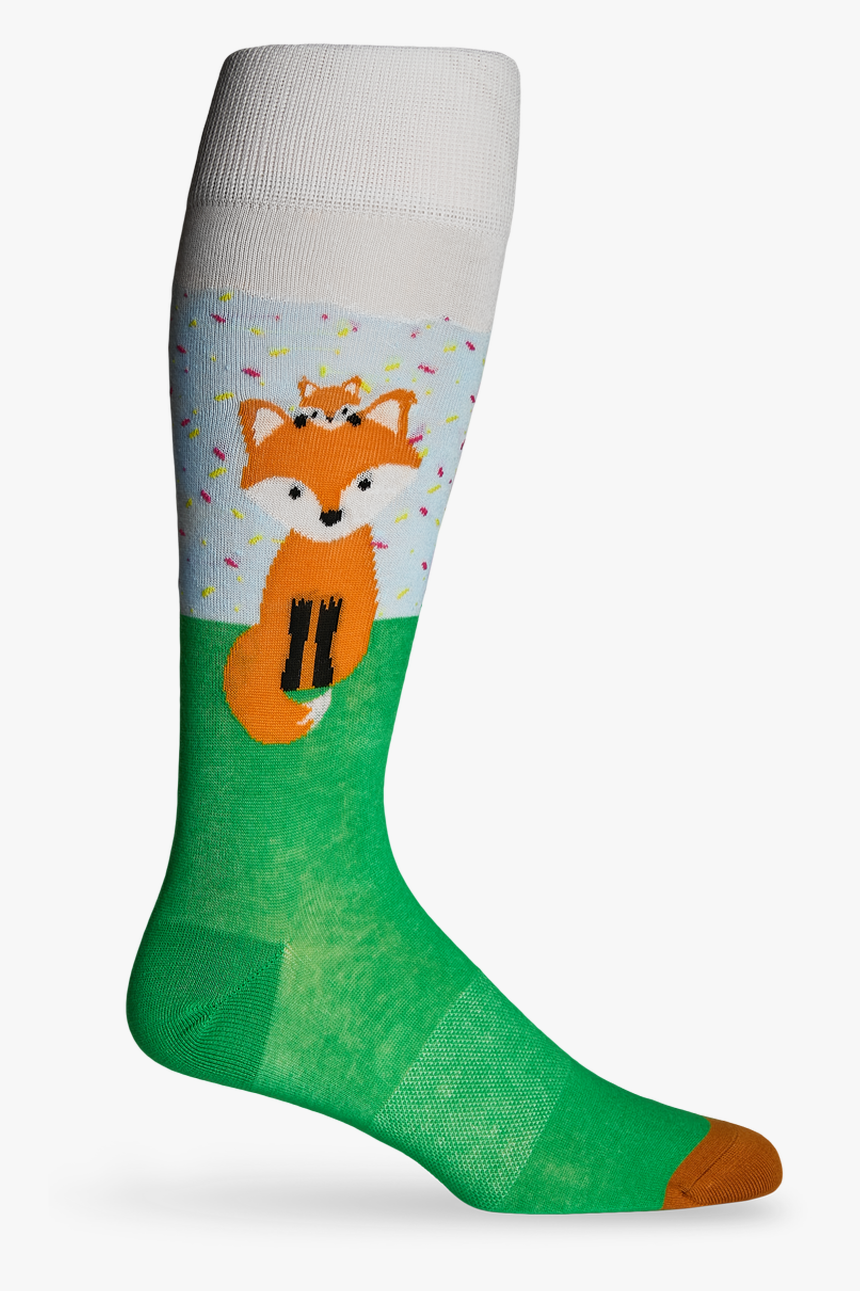 Vogel Alcove Fox Charity Socks Made By Deadsoxy - Sock, HD Png Download, Free Download