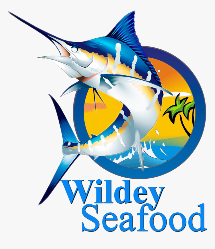 About Us Wildey Seafood - Cartoon Marlin Jumping Out Of Water, HD Png Download, Free Download