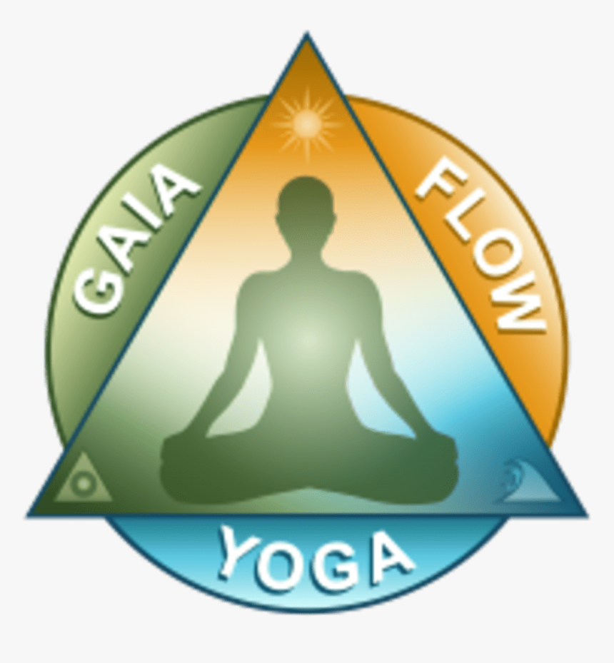 Gaia Flow Yoga Logo Clipart , Png Download - Yoga, Transparent Png, Free Download