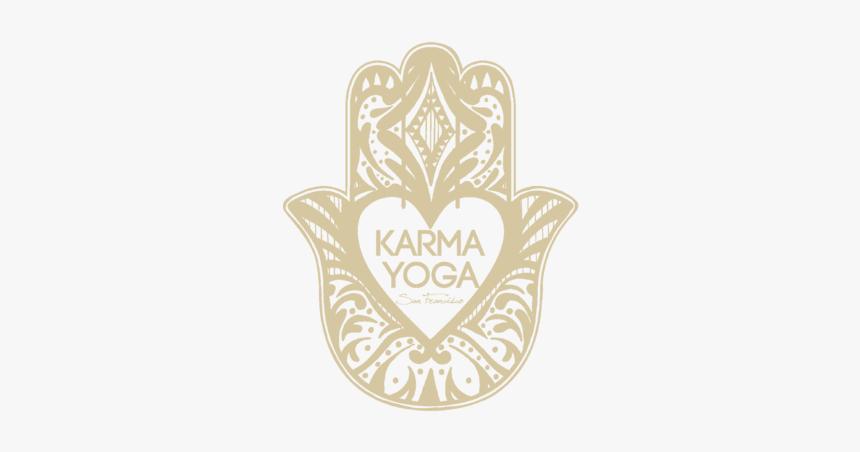 Hamsa Gold Long2 - Karma Yoga Png, Transparent Png, Free Download