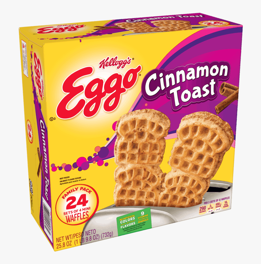 Eggo Cinnamon Toast Waffles, HD Png Download, Free Download