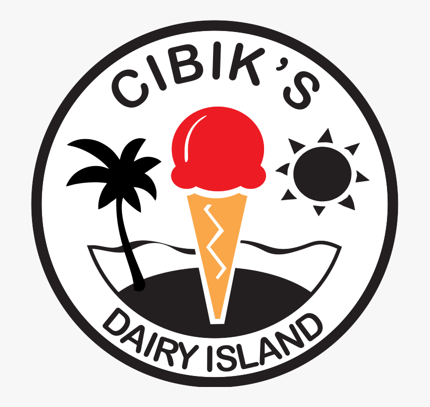 Cibik"s Dairy Island - Ice Cream Cone, HD Png Download, Free Download