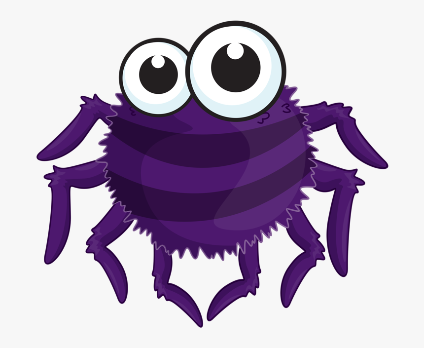 Ϧugs ‿✿⁀ Spider, Art Projects, Bugs, Clip Art - Cartoon Transparent Spider Png, Png Download, Free Download