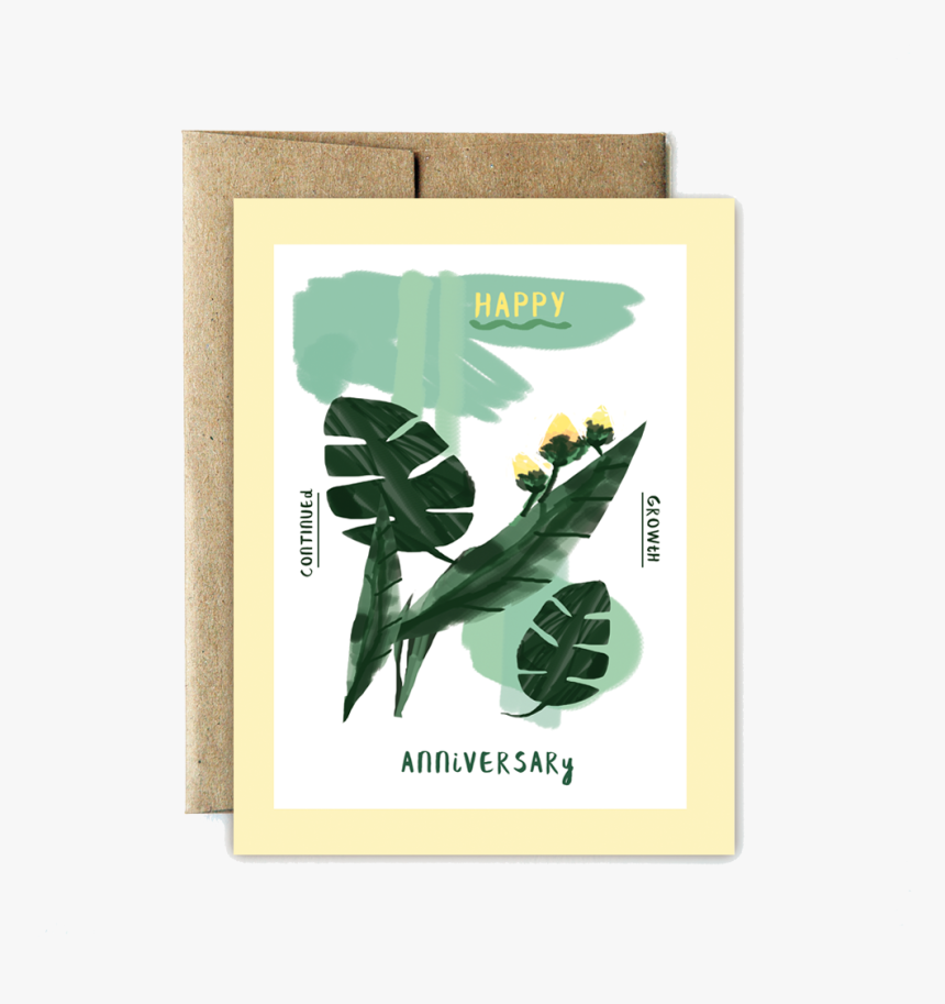 Monstera Anniversary - Illustration, HD Png Download, Free Download