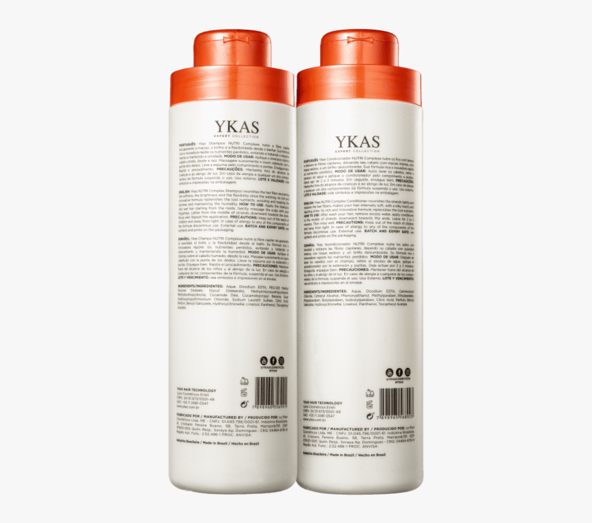 Ykas Brazilian Hair Treatment Nutri Complex Kit Salon - Cylinder, HD Png Download, Free Download