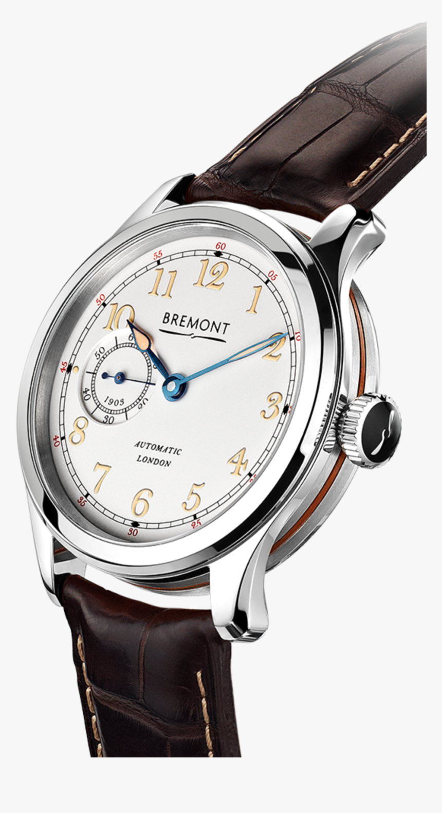 Wf Wg Watch Side View - Bremont Wright Flyer Wf Ss, HD Png Download, Free Download