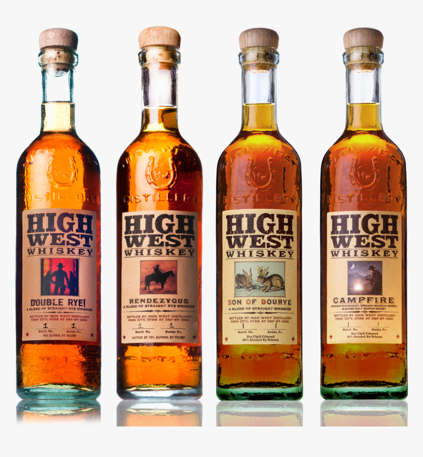 High West Whiskey Bottles, HD Png Download, Free Download