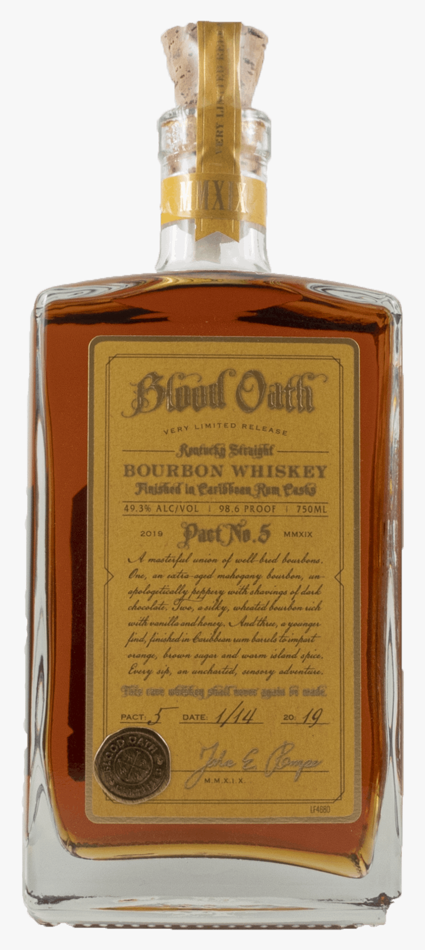 Blood Oath Pact No - Grain Whisky, HD Png Download, Free Download