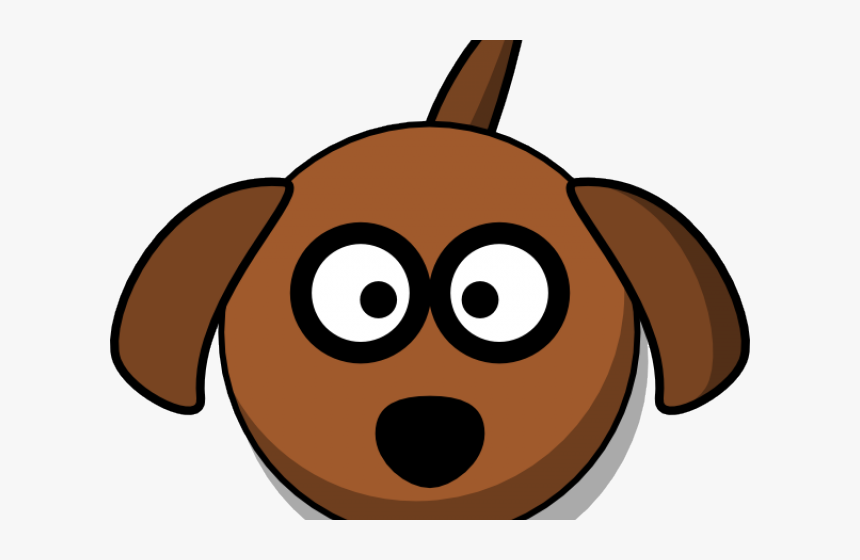 Puppy Clipart Head - Dog Face Png Cartoon, Transparent Png, Free Download