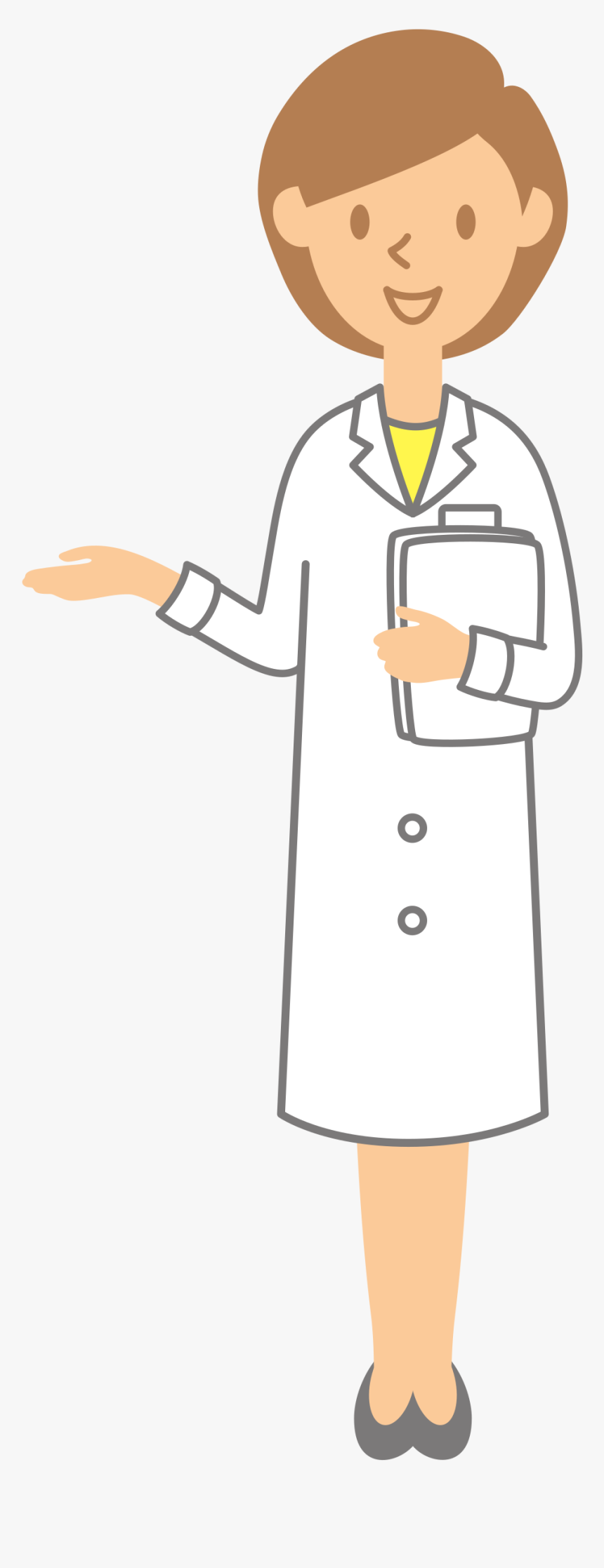 female medical doctor clipart