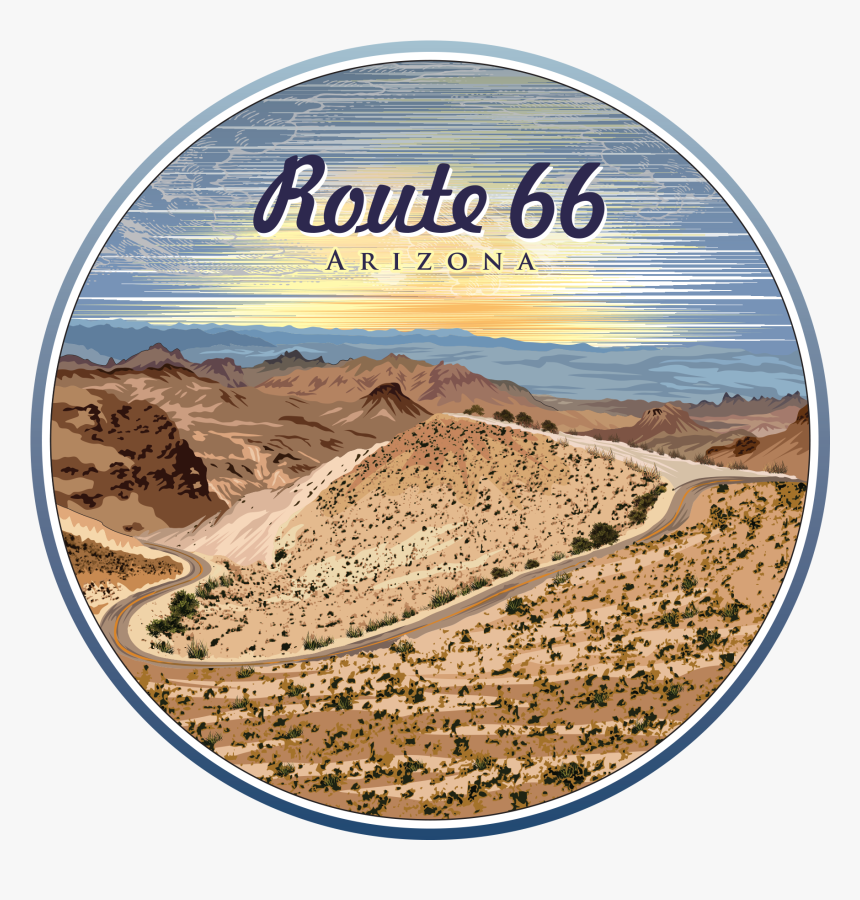 627 - Lines - Route 66 - Arizona"
 Class="lazyload - Desert, HD Png Download, Free Download