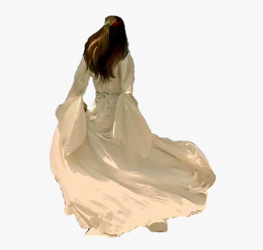 #bride #novia #princess #princesa #back #running #corriendo - Gown, HD Png Download, Free Download